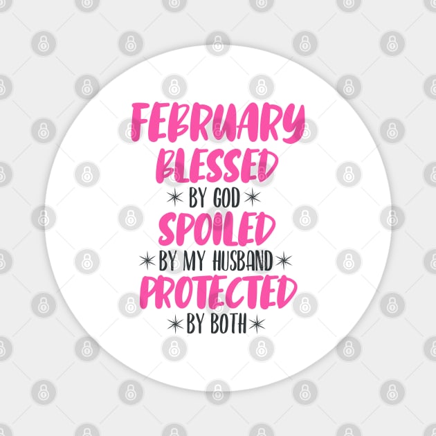 February Blessed Magnet by PHDesigner